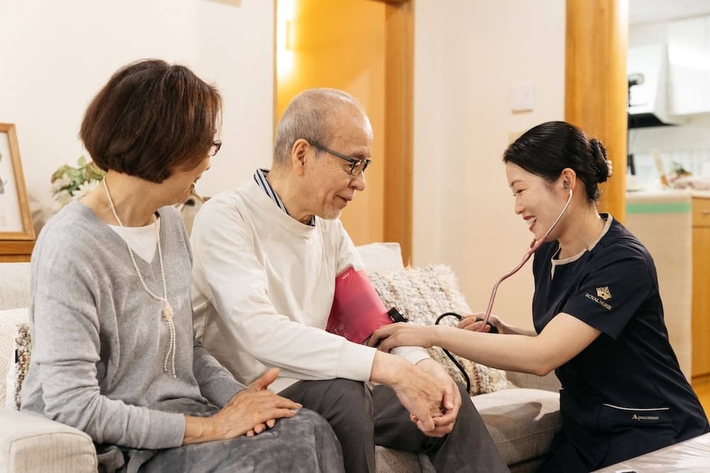 訪問看護の様子